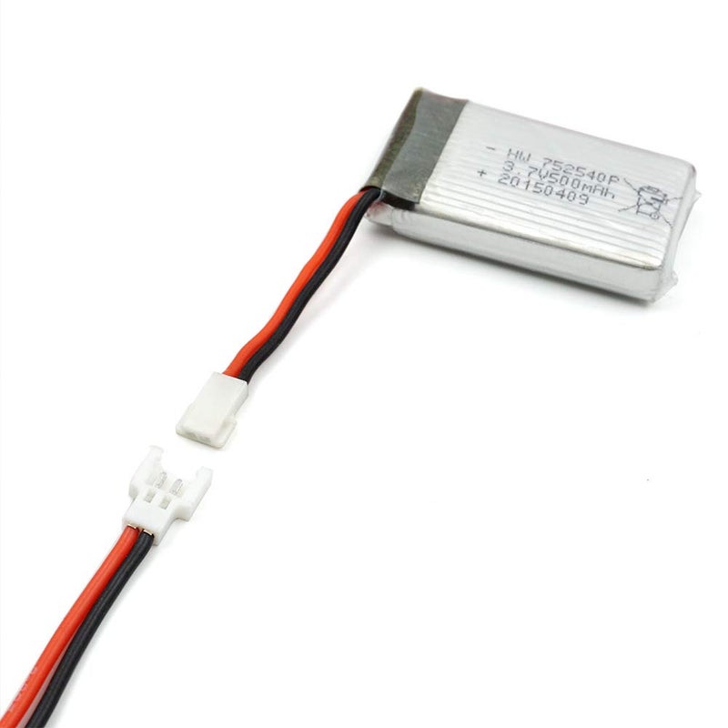 elechawk 10 Pairs 2.0mm Spade 2P Cable 8cm Lead Plug Connector Male and Female for 1S Lipo Battery Charging Drone Syma X5C X5SW SNAPTAIN S5C - Image 5